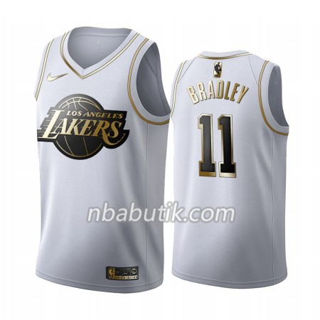 NBA Mænd Trøje Los Angeles Lakers Avery Bradley 11 Nike 2019-20 Hvid Golden Edition Swingman NBA Mænd Trøje Los Angeles Lakers Avery Bradley 11 Nike 2019-20 Hvid Golden Edition Swingman